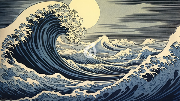 Great Japanese wave